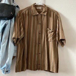 Striped Vintage Men's Surf Shirt